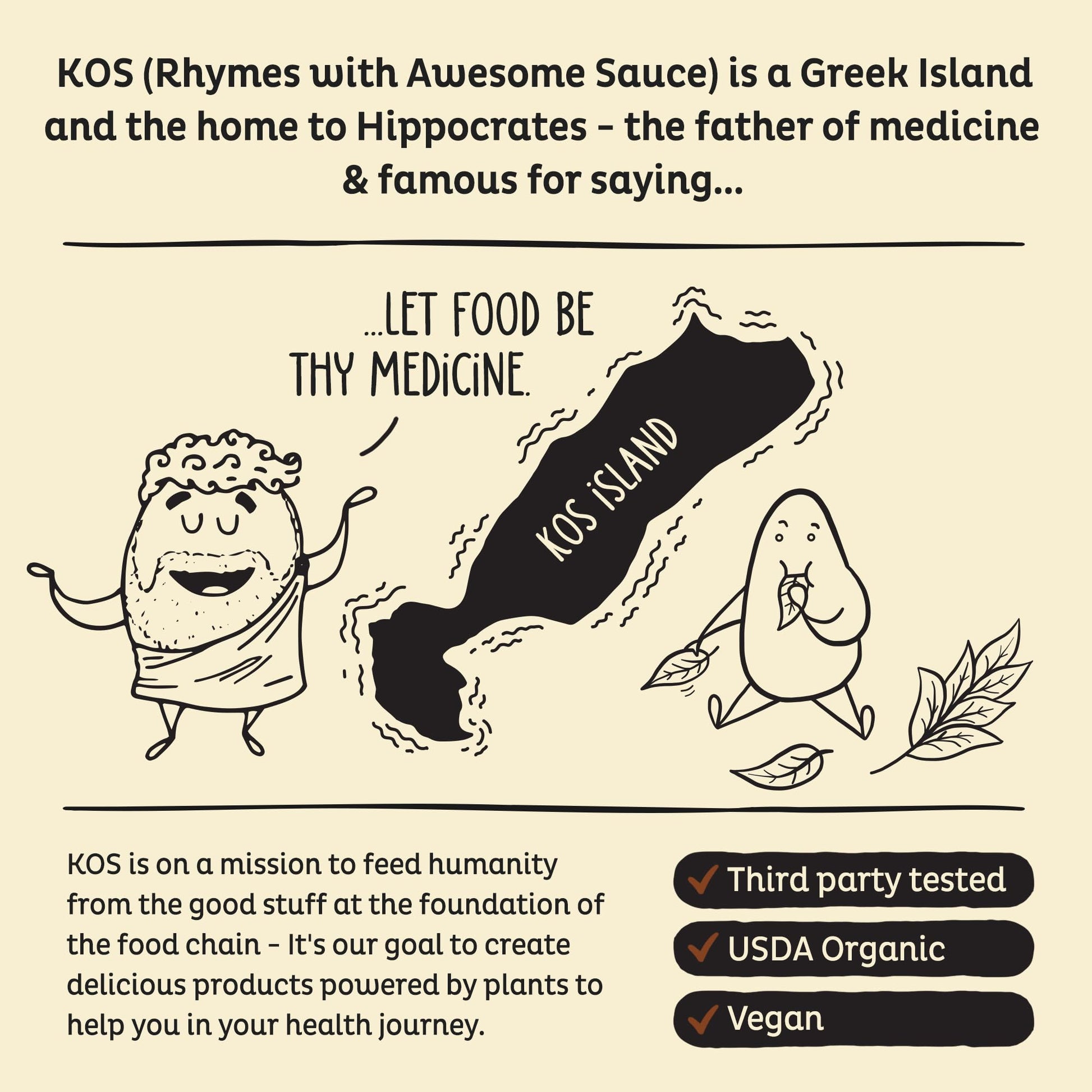 KOS Vegan Protein Powder Erythritol Free, Vanilla USDA Organic - Pea Protein Blend, Plant Based Superfood Rich in Vitamins & Minerals - Keto, Dairy Free - Meal Replacement for Women & Men, 28 Servings - Maple Wellness Supplements