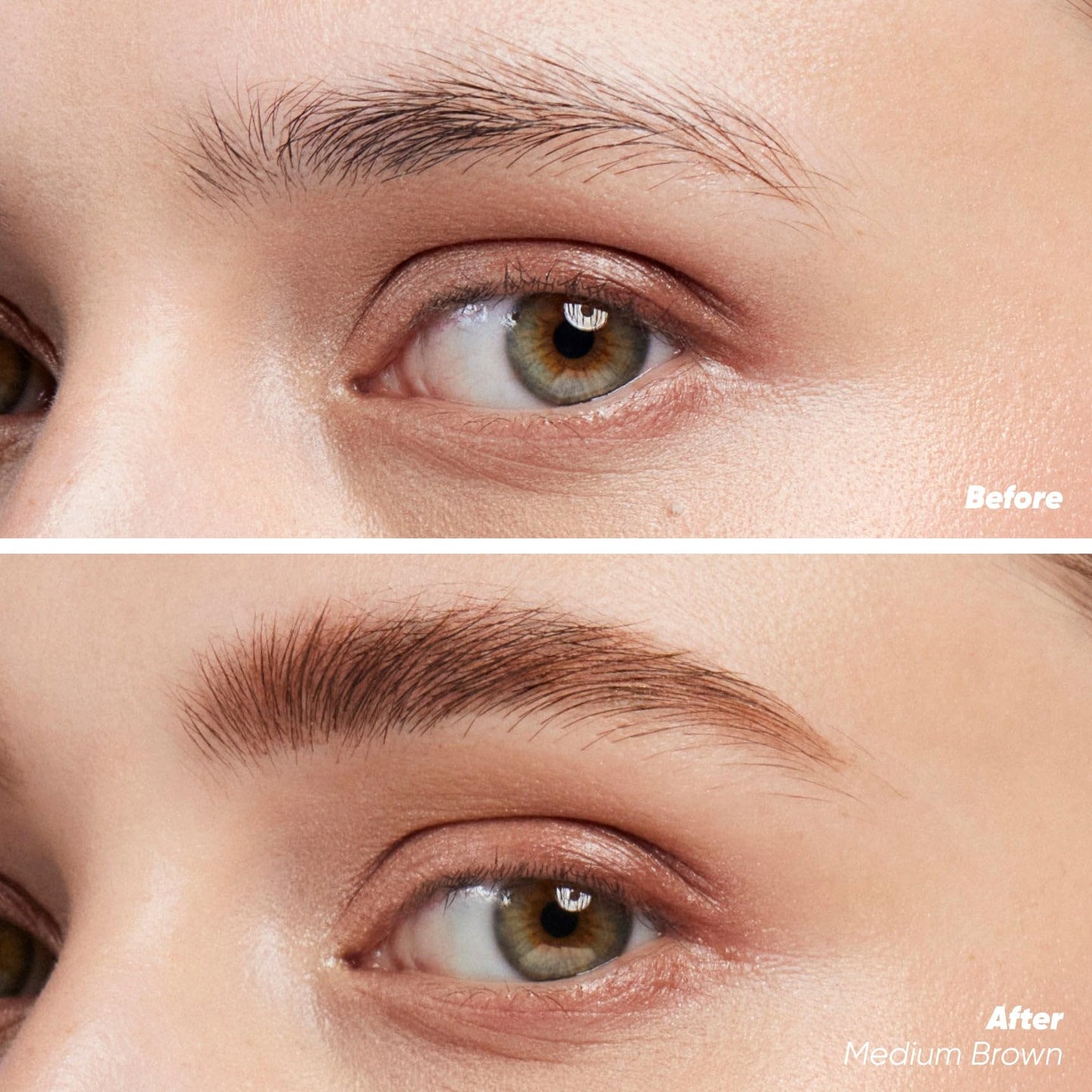 Kosas Air Brow Tinted Eyebrow Gel – Volumizing Brow Gel with Flexible Long-Lasting Hold, Medium Brown - Maple Wellness Supplements