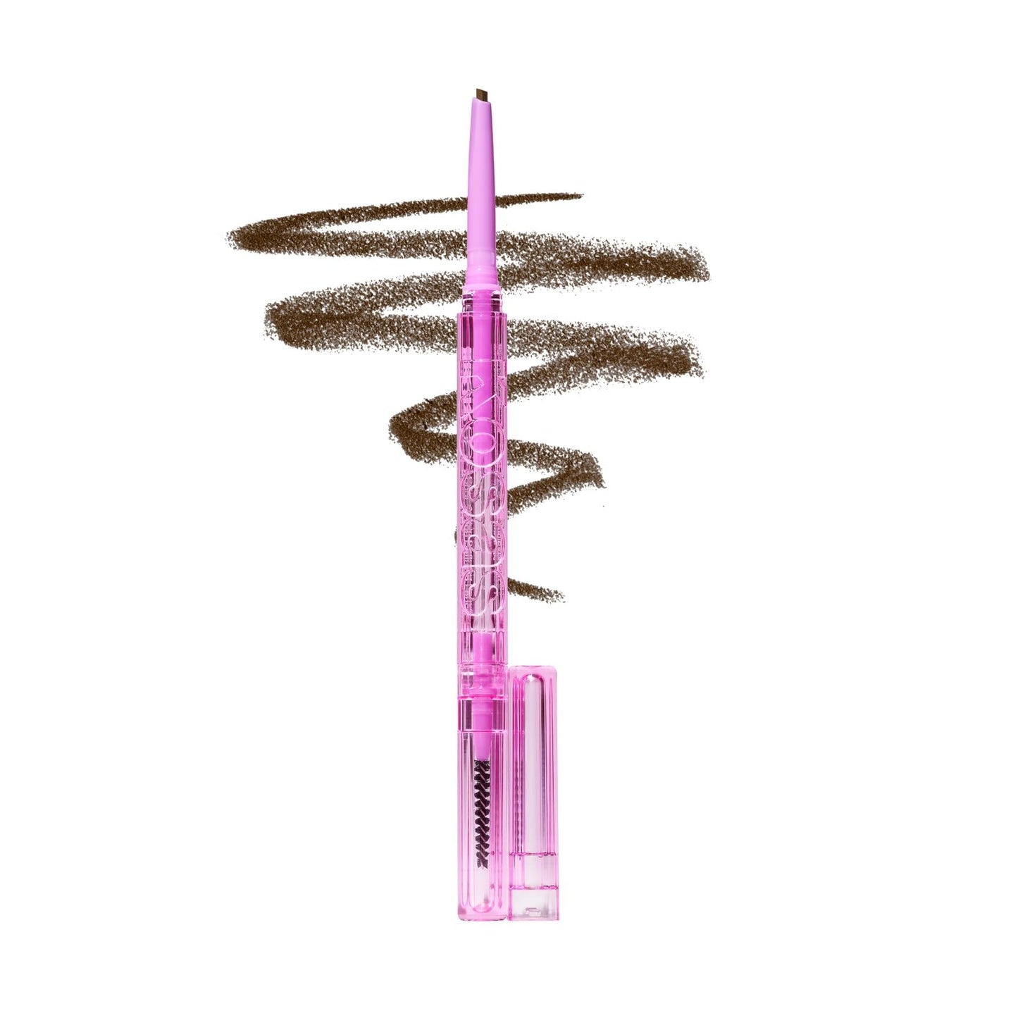 Kosas Brow Pop Eyebrow Pencil – Brow Pencil with Spoolie, Medium Brown - Maple Wellness Supplements