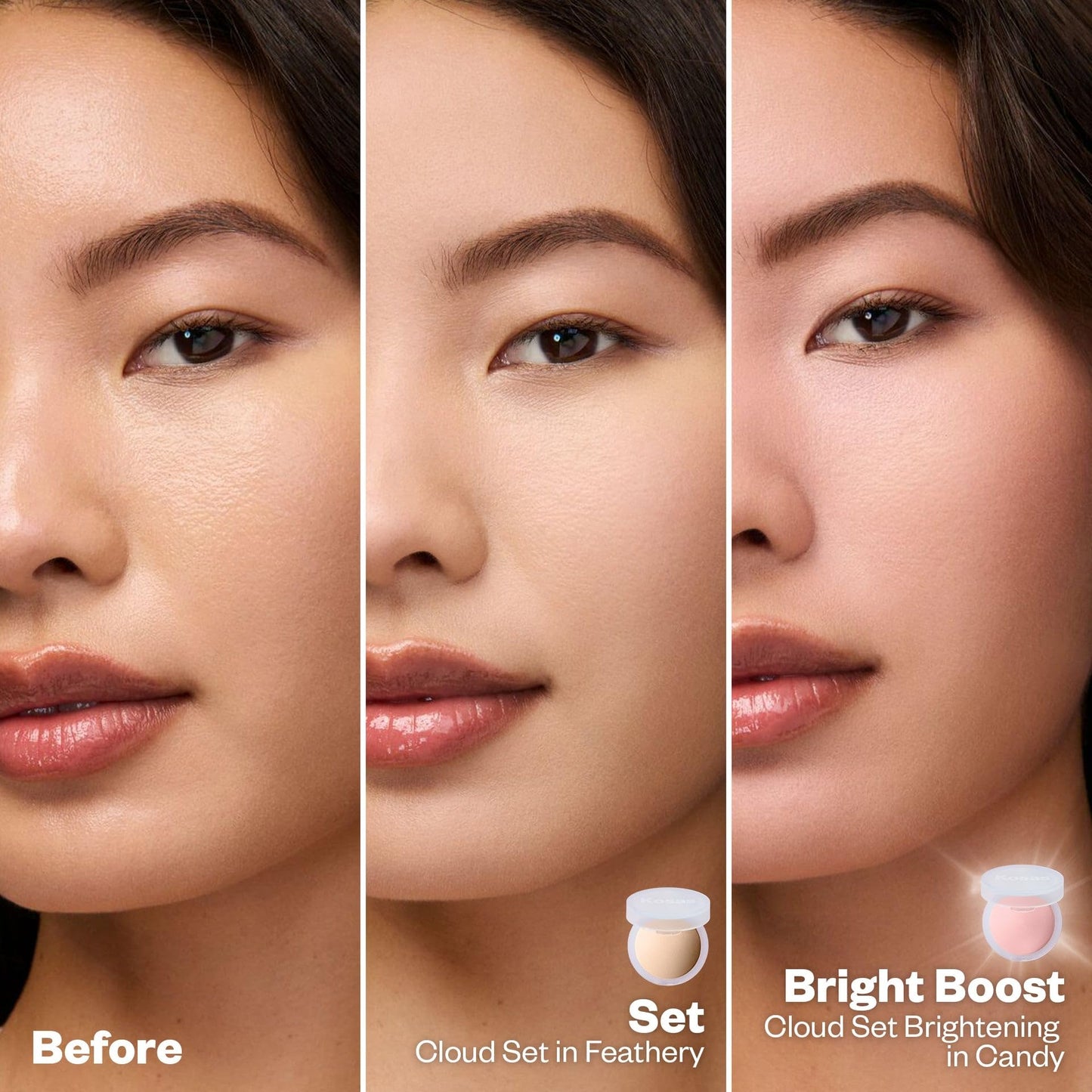 Kosas Cloud Set Pressed Setting Powder – Translucent Shine Control Face Powder, Soft Matte Finish, Breezy (Sheer Light) - Maple Wellness Supplements