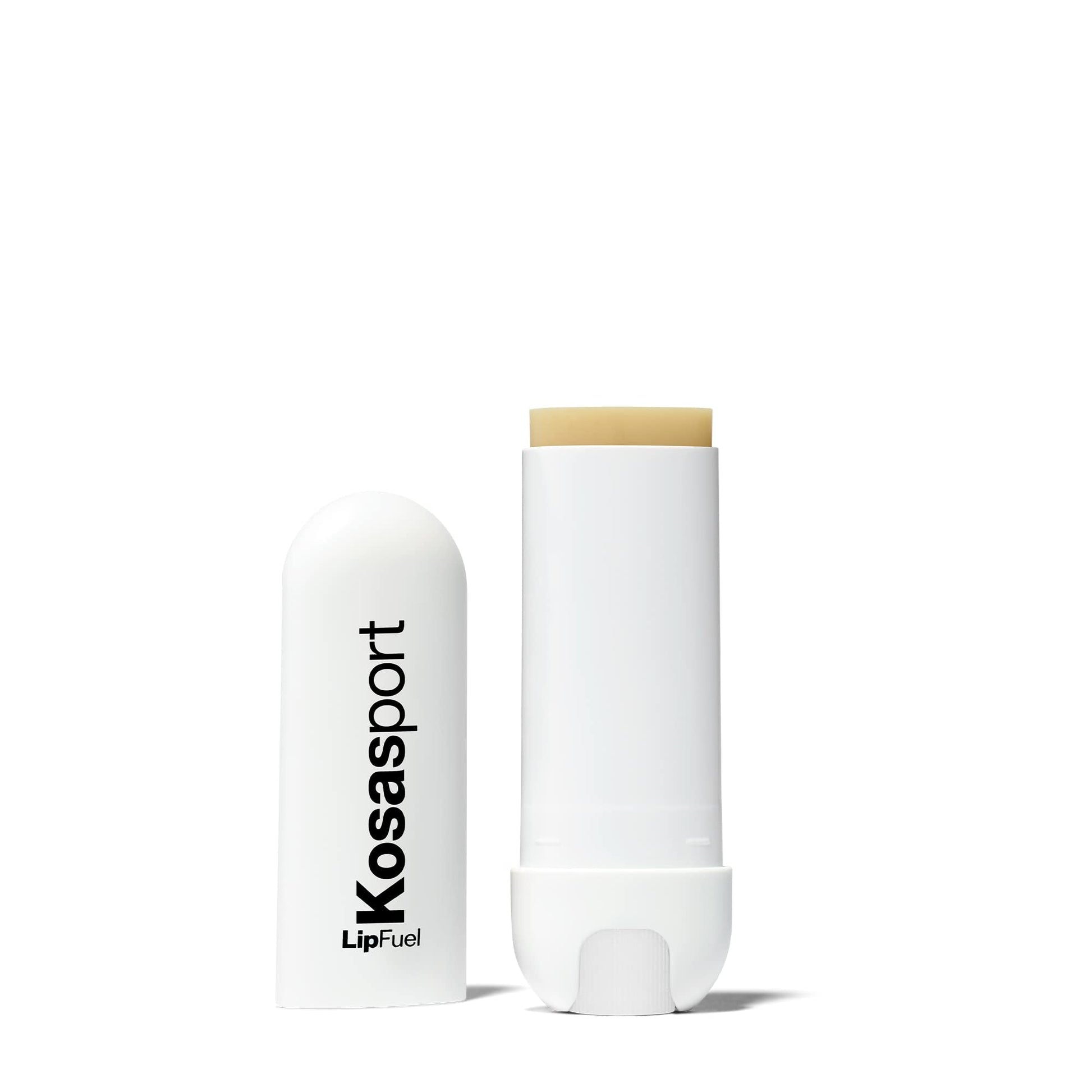 Kosas Lipfuel Hyaluronic Active Sport Lip Balm - Hydrates, Energizes and Protects - Natural Lip Treatment and Care (Baseline) - Maple Wellness Supplements