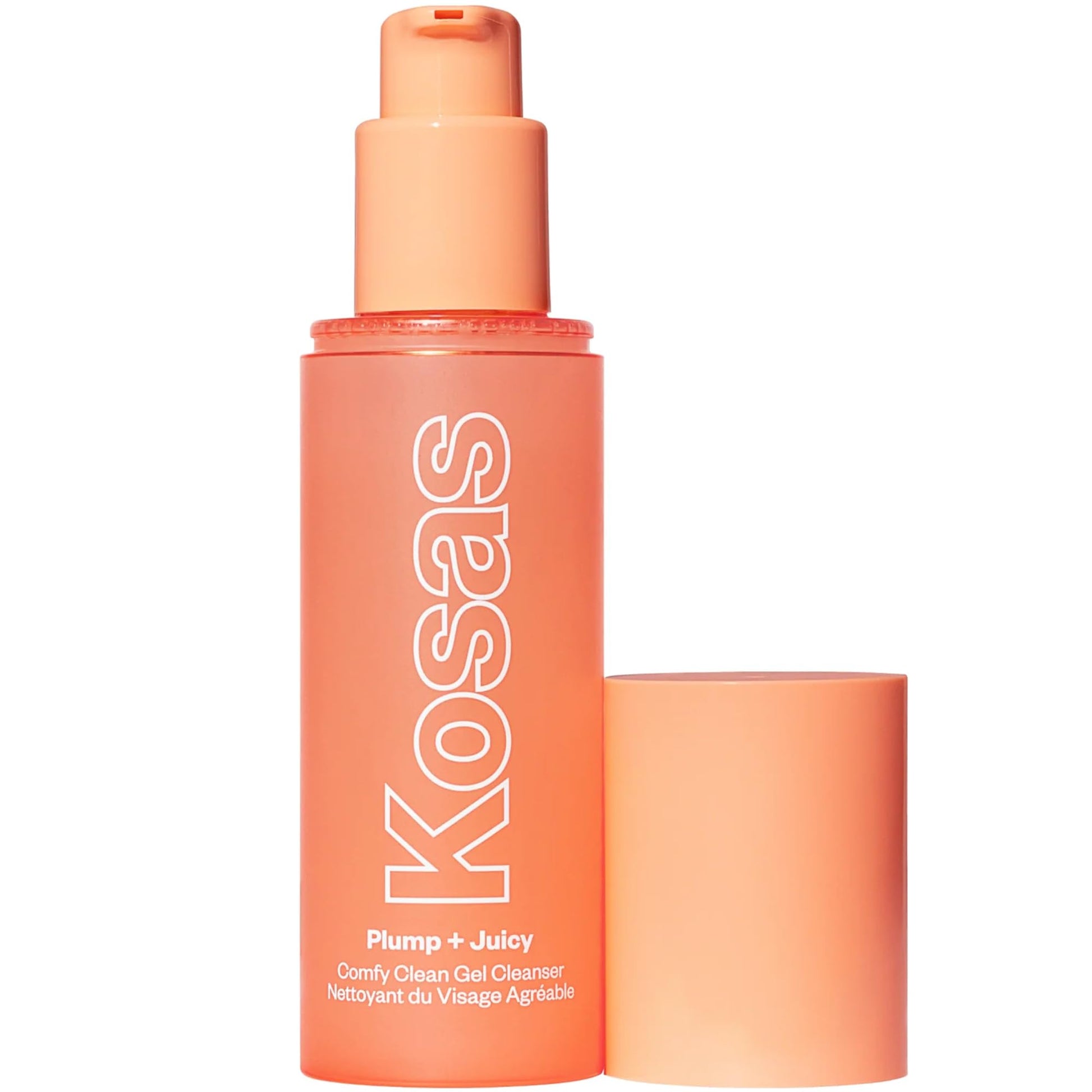 Kosas Plump + Juicy Comfy Clean Gel Cleanser –Hydrating Face Wash for All Skin Types, Deep Clean & Moisturize, Soap & Sulfate Free, with Hyaluronic Acid, Panthenol & Beta Glucan - Maple Wellness Supplements