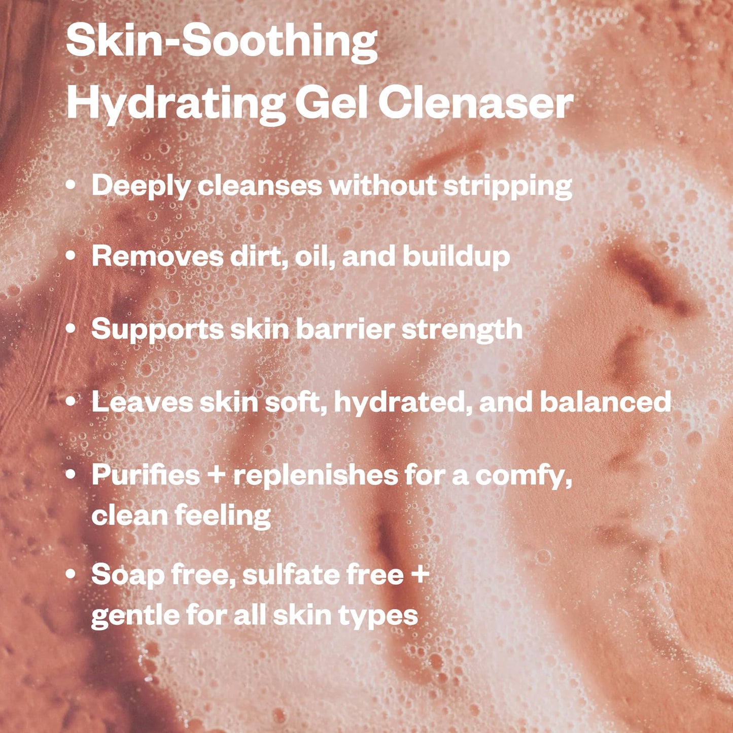 Kosas Plump + Juicy Comfy Clean Gel Cleanser –Hydrating Face Wash for All Skin Types, Deep Clean & Moisturize, Soap & Sulfate Free, with Hyaluronic Acid, Panthenol & Beta Glucan - Maple Wellness Supplements