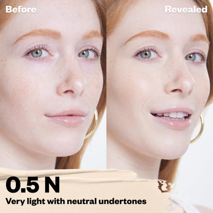 Kosas Revealer Concealer – Medium Coverage Hydrating Under Eye & Face Concealer with Hyaluronic Acid, Tone 0.5 N - Maple Wellness Supplements
