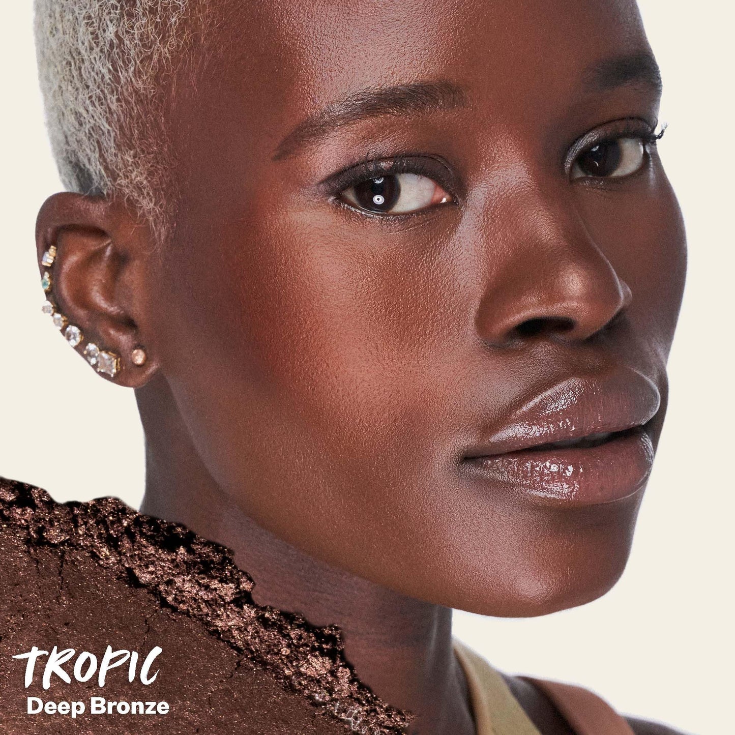 Kosas Sun Show Glowy Warmth Baked Bronzer - Contouring Powder for Cheekbones, Nose & Jawline - Enriched with Concentrated Fatty Acids - Talc-Free, Vegan & Hypoallergenic - Tropic - Maple Wellness Supplements