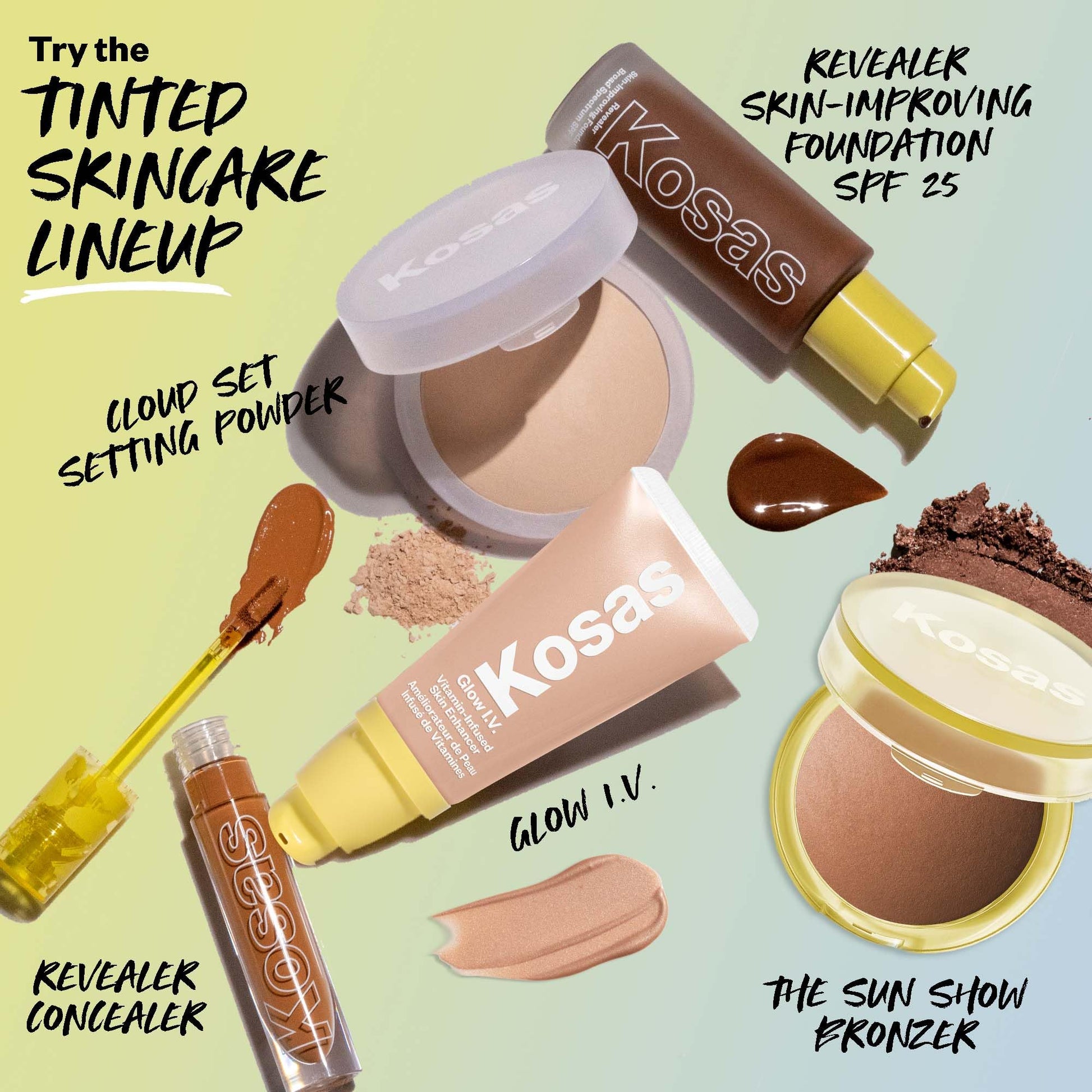 Kosas Sun Show Glowy Warmth Baked Bronzer - Contouring Powder for Cheekbones, Nose & Jawline - Enriched with Concentrated Fatty Acids - Talc-Free, Vegan & Hypoallergenic - Waves - Maple Wellness Supplements