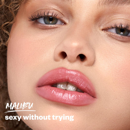 Kosas Wet Stick Moisturizing Shiny Sheer Lipstick with Ceramides, Hyaluronic acid, Peptides and Mango Butter - Soothes, Softens, and Moisturizes Lips – Malibu - Maple Wellness Supplements