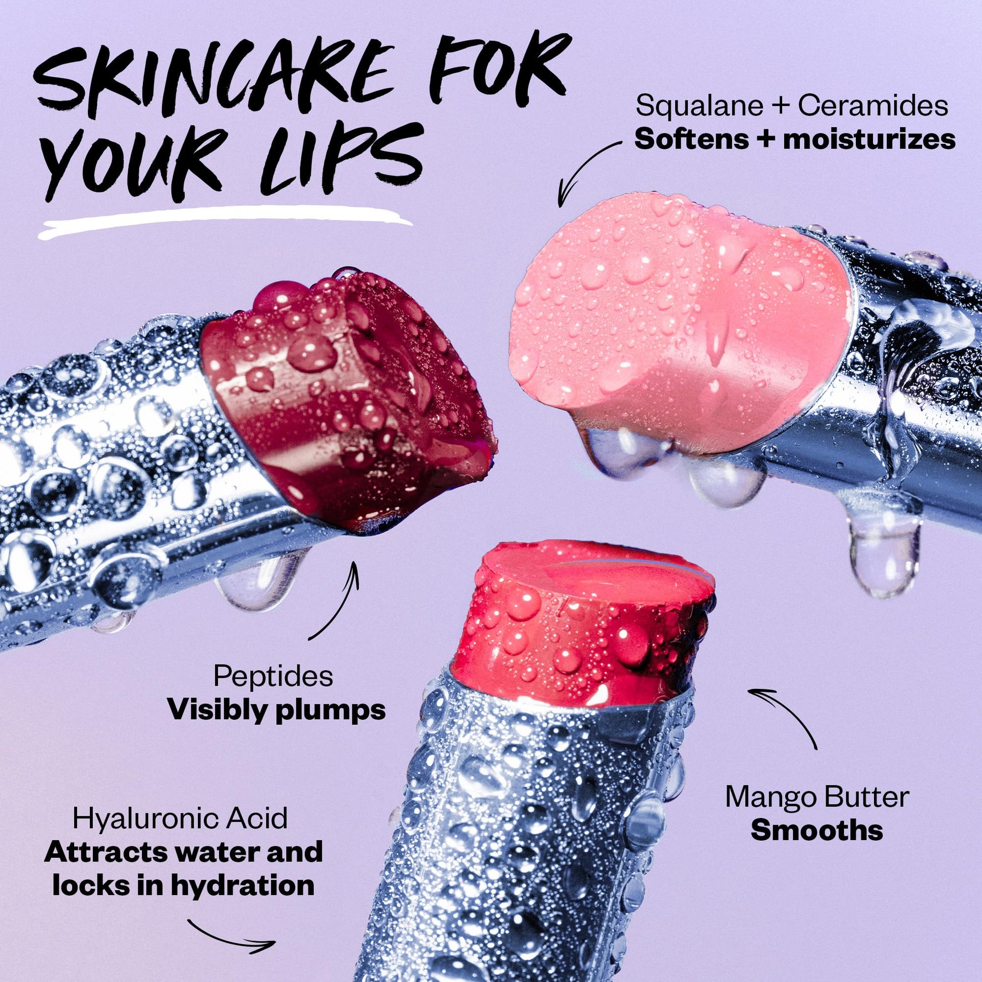 Kosas Wet Stick Moisturizing Shiny Sheer Lipstick with Ceramides, Hyaluronic acid, Peptides and Mango Butter - Soothes, Softens, and Moisturizes Lips – Malibu - Maple Wellness Supplements