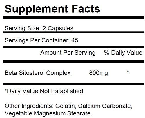 KRK SUPPLEMENTS Bundle Combo for 3 Total Bottles of Beta Sitosterol 800mg - Maple Wellness Supplements
