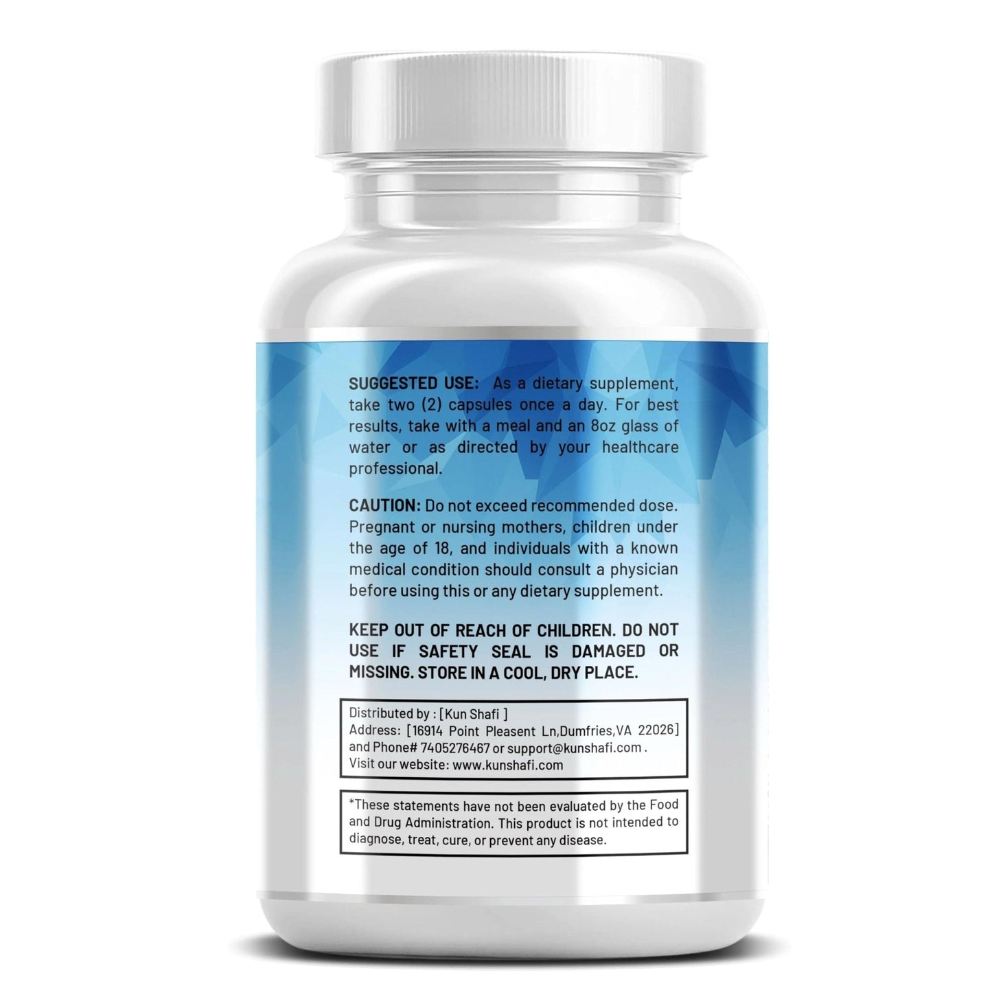 Kun Shafi Sea Moss Complex – with Black Seed Oil, Shilajit, Amla, Moringa, Turmeric, Ashwagandha & Burdock – Enriched with Vitamin C, D3, Chlorophyll, Manuka & Ginger – 60 Capsules - Maple Wellness Supplements