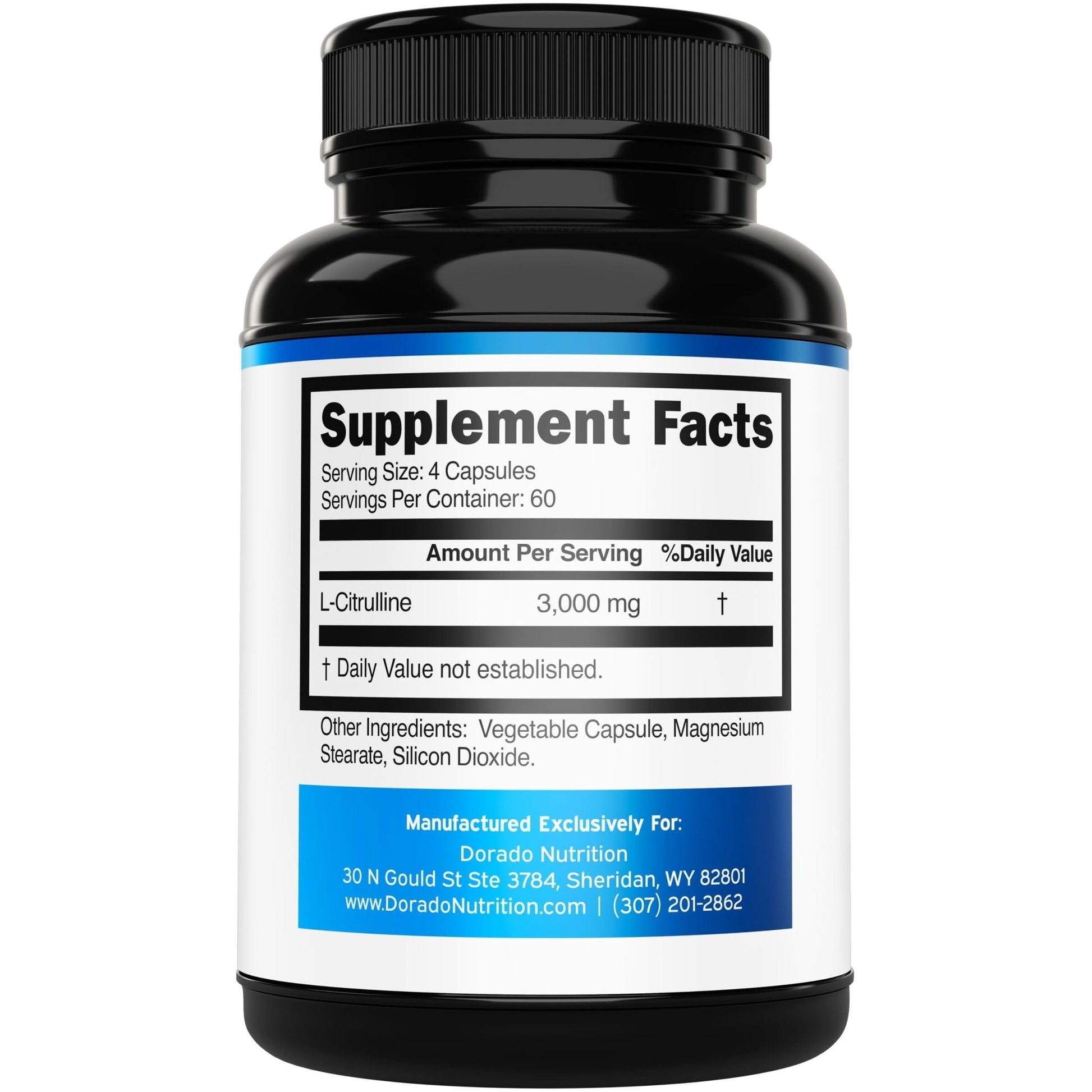 L Citrulline 3000mg Supplement (240 Capsules) Support L Arginine & Nitric Oxide Pills - L-Citrulline For Men & Women - Muscle Recovery & Pump Supplement - Maple Wellness Supplements