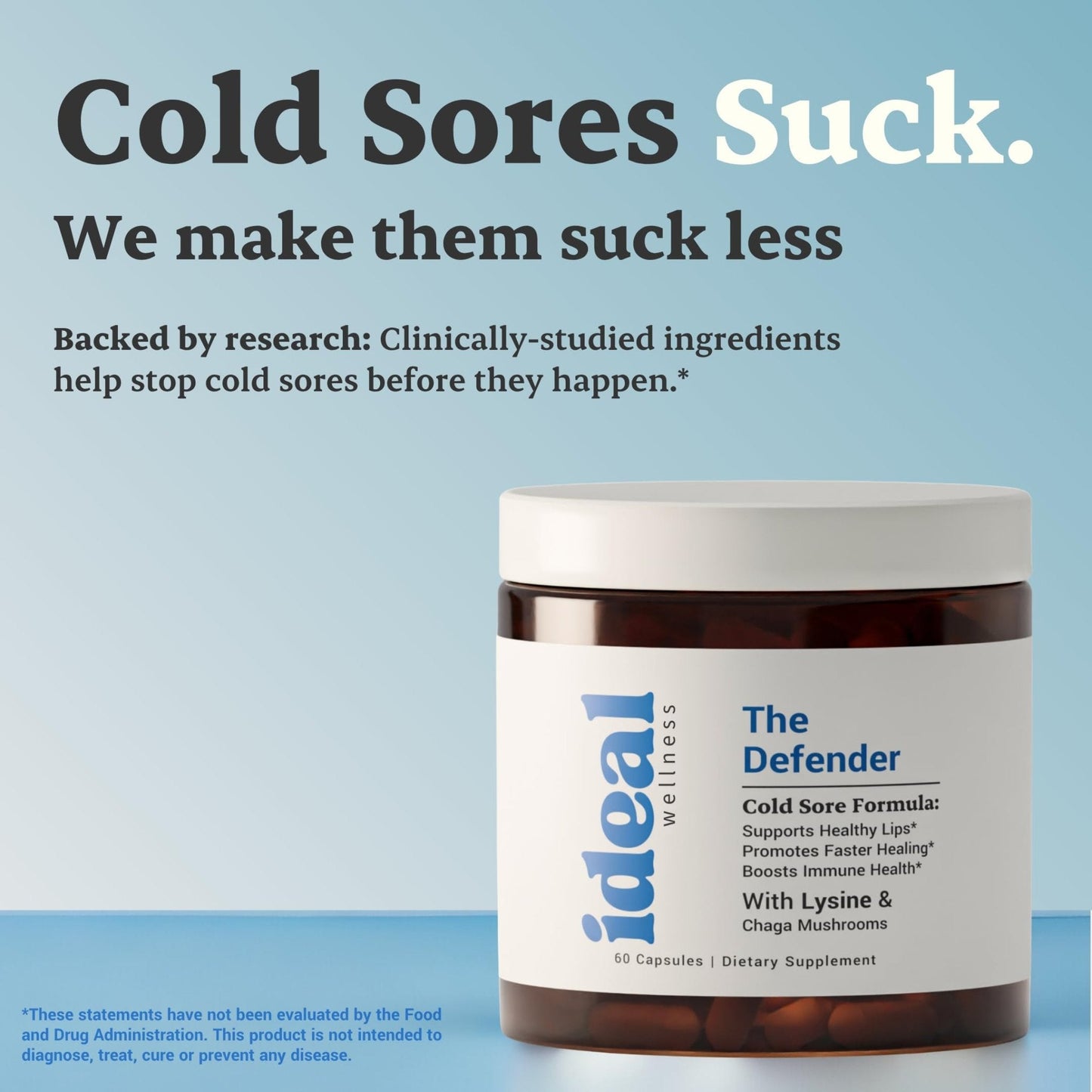 L-Lysine Cold Sore Treatment For Lips With Immune Support - L Lysine 1000mg Capsules, Chaga, Bee Propolis, Vitamin C, Zinc & Licorice Root Extract - Non-GMO, Vegetarian, - Maple Wellness Supplements