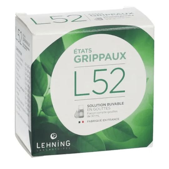 L52 flu-like symptoms drops - LEHNING - Maple Wellness Supplements