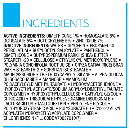La Roche-Posay Cicaplast Balm B5 UV SPF 50, Vitamin B5 + Shea Butter + Tribioma + Madecassoside + Zinc Oxide Sunscreen - Maple Wellness Supplements