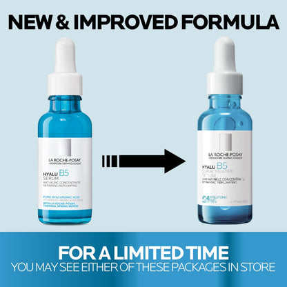 La Roche-Posay Hyalu B5 Suractivated Hyaluronic Acid Serum for Face, Vitamin B5 + Hyaluronic Acid + Glycerin - Maple Wellness Supplements
