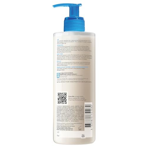 La Roche-Posay Lipikar AP+ Gentle Foaming Moisturizing Wash, Shea Butter + Niacinamide - Maple Wellness Supplements