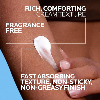La Roche-Posay Lipikar AP+MAX Triple Repair Moisturizing Body Cream | Face & Body Lotion - Maple Wellness Supplements