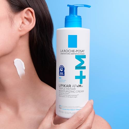 La Roche-Posay Lipikar AP+MAX Triple Repair Moisturizing Body Cream | Face & Body Lotion - Maple Wellness Supplements