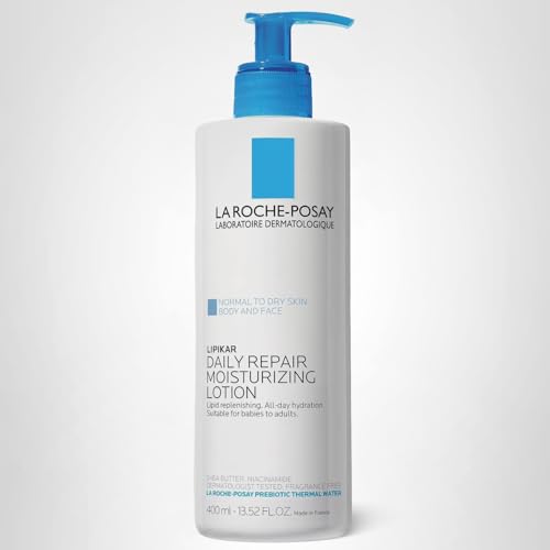 La Roche-Posay Lipikar Body Lotion Daily Repair Moisturizing Cream, Fragrance Free Body - Maple Wellness Supplements