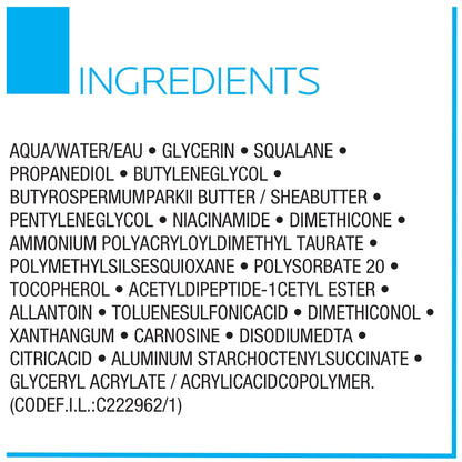 La Roche-Posay Toleriane Dermallergo Night Cream for Face, Intense Soothing Moisturizer with Vitamin E, Allergy Tested - Maple Wellness Supplements