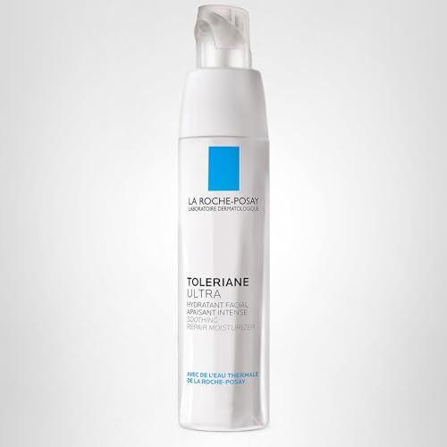 La Roche-Posay Toleriane Dermallergo Ultra Soothing Repair Face Moisturizer for Sensitive Skin, Gentle Moisturizing Face - Maple Wellness Supplements