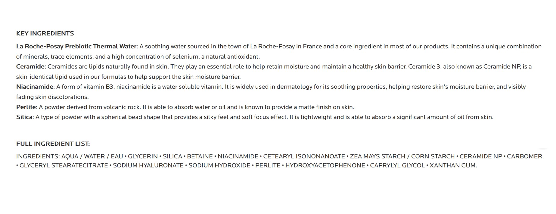 La Roche-Posay Toleriane Double Repair Matte Face Moisturizer, Daily Moisturizer For Oily Skin - Maple Wellness Supplements