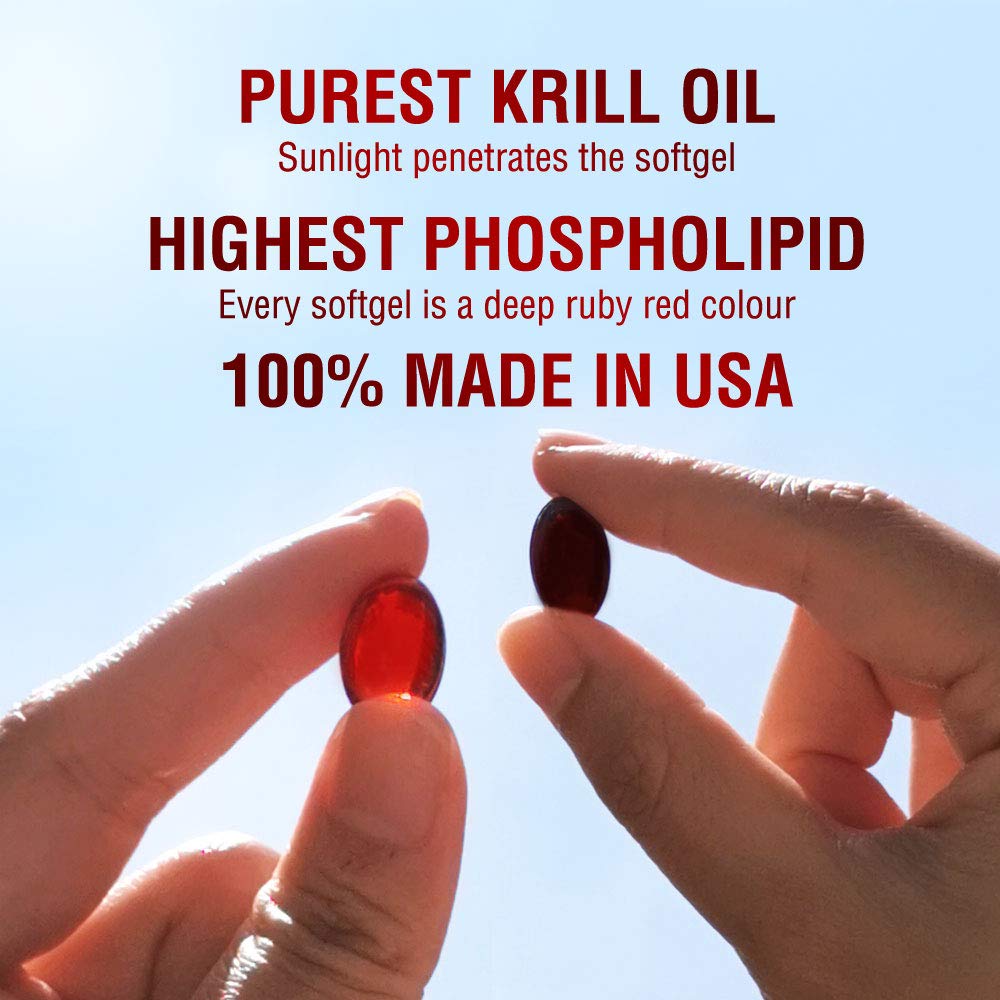 LABO Nutrition Perfect Krill EX, The Purest Ultra Strength Antarctic Krill Oil, Highest Phosph - Maple Wellness Supplements