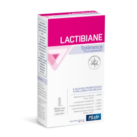 Lactibiane Tolerance 30 capsules - PILEJE - Maple Wellness Supplements