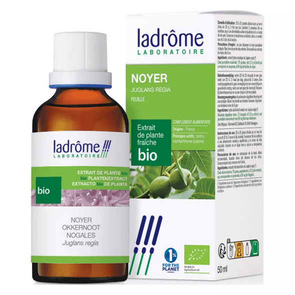 Ladrôme Extraits de Plante Fraiche Bio Noyer 50 ml - Maple Wellness Supplements