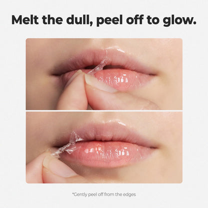 Laka Soothing Prep Lip Mask, Cooling Peel Off Korean Lip Mask, Gentle Exfoliator for Lips - Maple Wellness Supplements