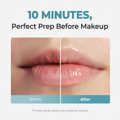 Laka Soothing Prep Lip Mask, Cooling Peel Off Korean Lip Mask, Gentle Exfoliator for Lips - Maple Wellness Supplements
