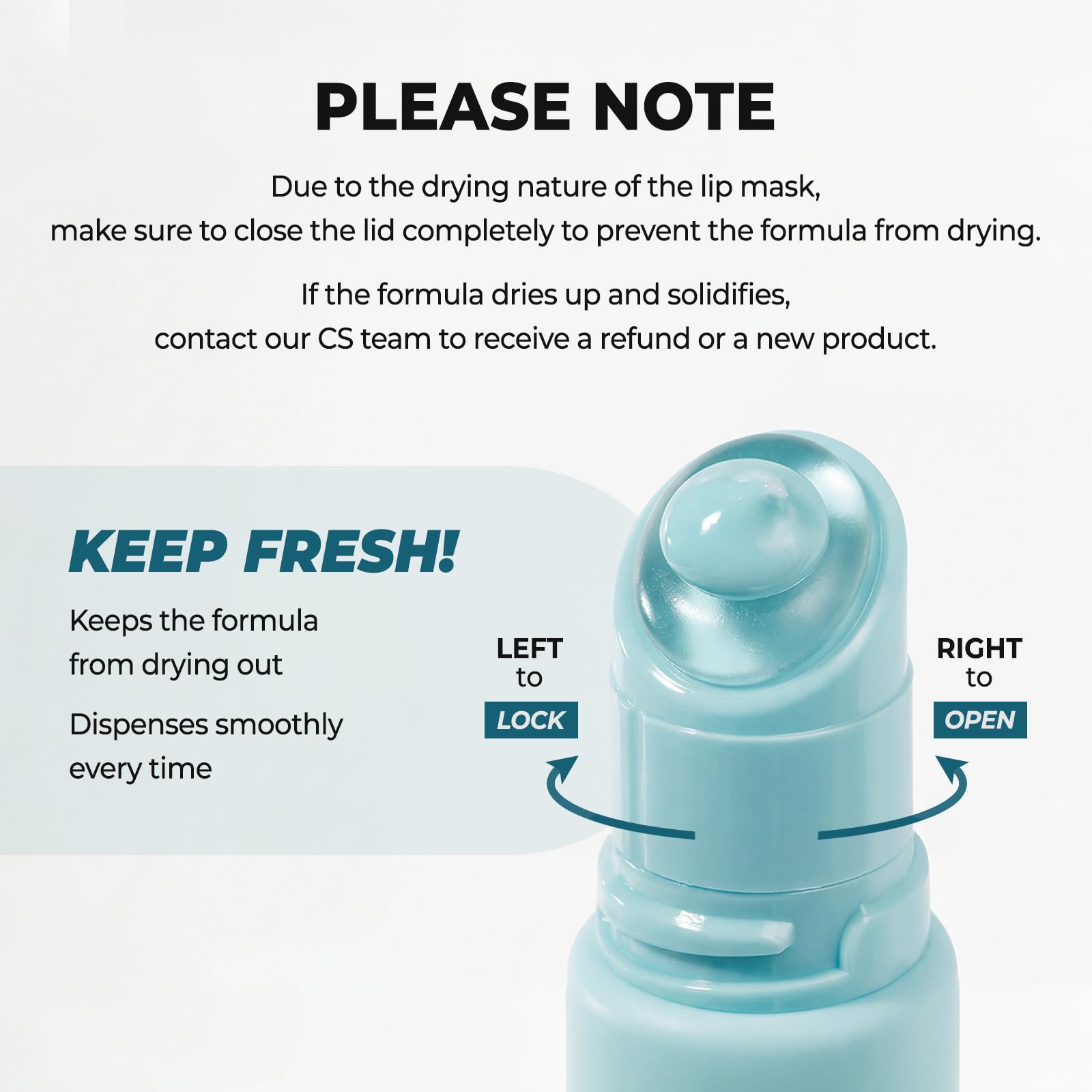 Laka Soothing Prep Lip Mask, Cooling Peel Off Korean Lip Mask, Gentle Exfoliator for Lips - Maple Wellness Supplements