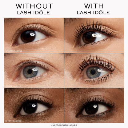 Lancôme Lash Idôle Lash-Lifting & Volumizing Mascara - Black Mascara for Instant Volume, Length & Lift - Smudge Proof & Up To 24H Wear - Black - Maple Wellness Supplements