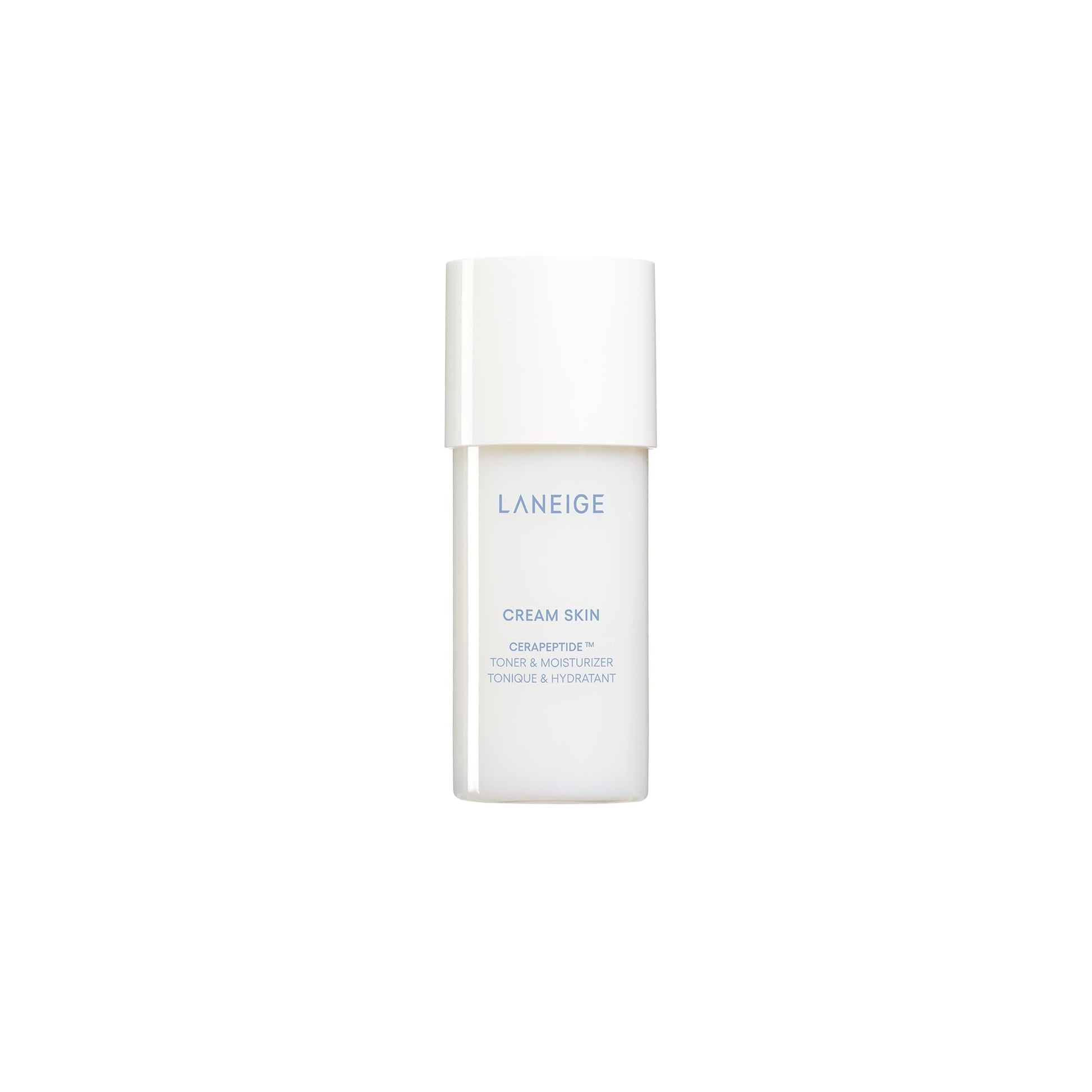 LANEIGE Cream Skin Toner & Moisturizer Mini: Lightweight Refillable Korean Milky Toner with Ceramide - Maple Wellness Supplements