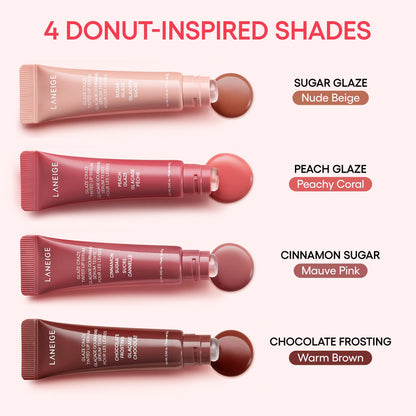 LANEIGE Glaze Craze Tinted Lip Serum, Raspberry Jam: Hydrating Lip Serum for Glossy, Nourished Lips with Plumping Polypeptides - Maple Wellness Supplements