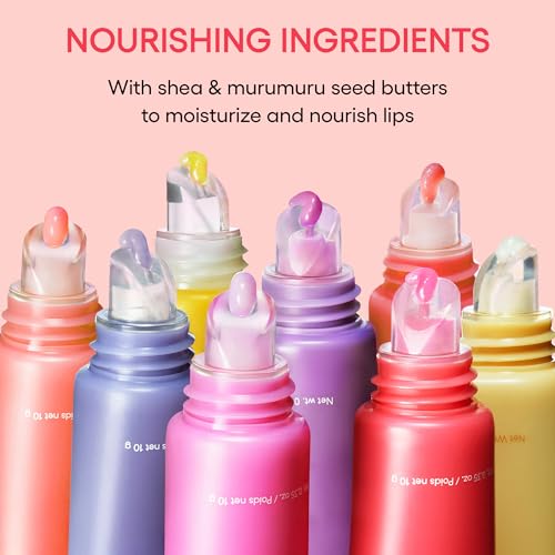 LANEIGE Lip Glowy Balm, Berry: Sheer Tinted Lip Moisturizer with Shea Butter, for Hydrating Shine & Soft Lips - Maple Wellness Supplements