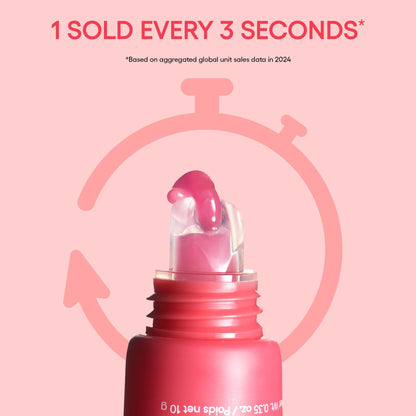 LANEIGE Lip Glowy Balm, Grapefruit: Sheer Tinted Lip Moisturizer with Shea Butter, for Hydrating Shine & Soft Lips - Maple Wellness Supplements