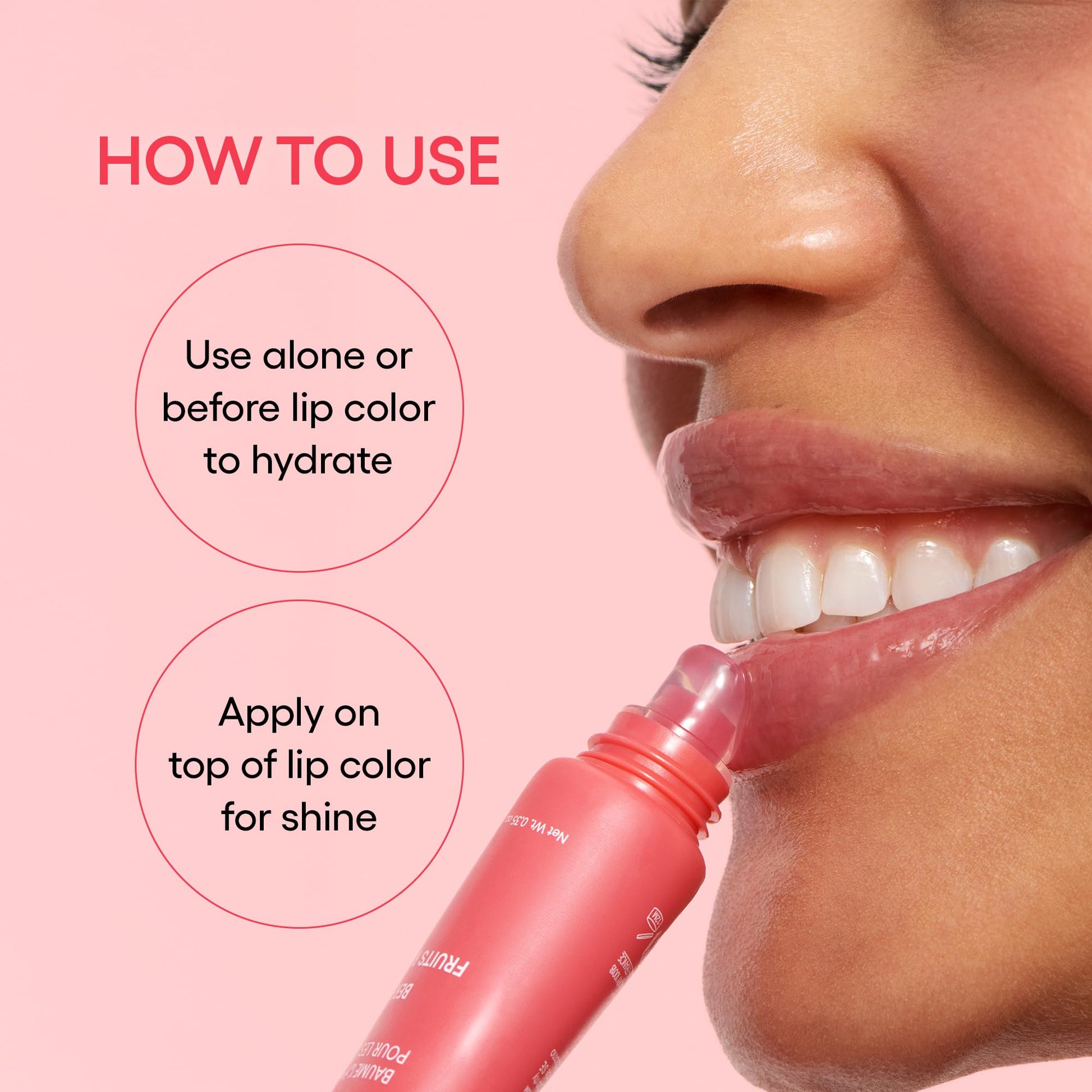 LANEIGE Lip Glowy Balm, Grapefruit: Sheer Tinted Lip Moisturizer with Shea Butter, for Hydrating Shine & Soft Lips - Maple Wellness Supplements