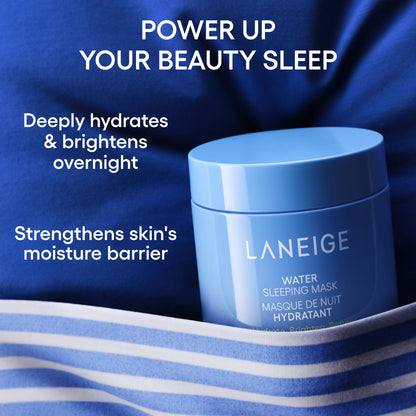 LANEIGE Water Sleeping Mask: Brightening Overnight Korean Sleeping Mask for Deep Hydration - Maple Wellness Supplements