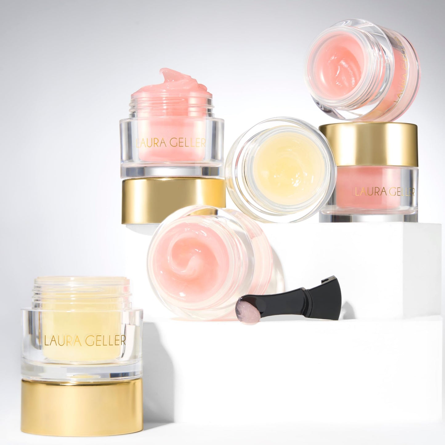 LAURA GELLER NEW YORK Hydrating Lip Mask – Deep Moisture Lip Treatment for Dry, Chapped Lips with Jojoba Oil & Shea Butter – Includes Applicator – Lavender - Maple Wellness Supplements