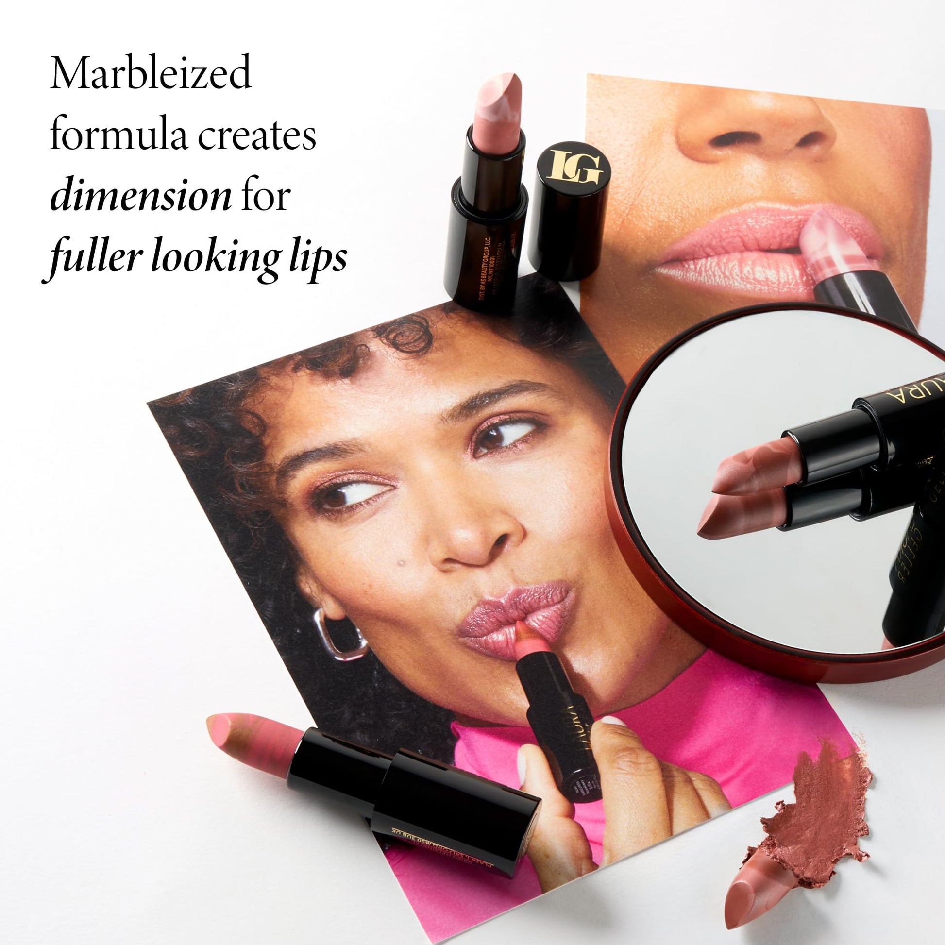 LAURA GELLER NEW YORK Italian Marble Sheer Lipstick - Al Fresco - Hydrating & Lightweight - Vitamin E & Caster Seed Oil - Cream Finish - Maple Wellness Supplements