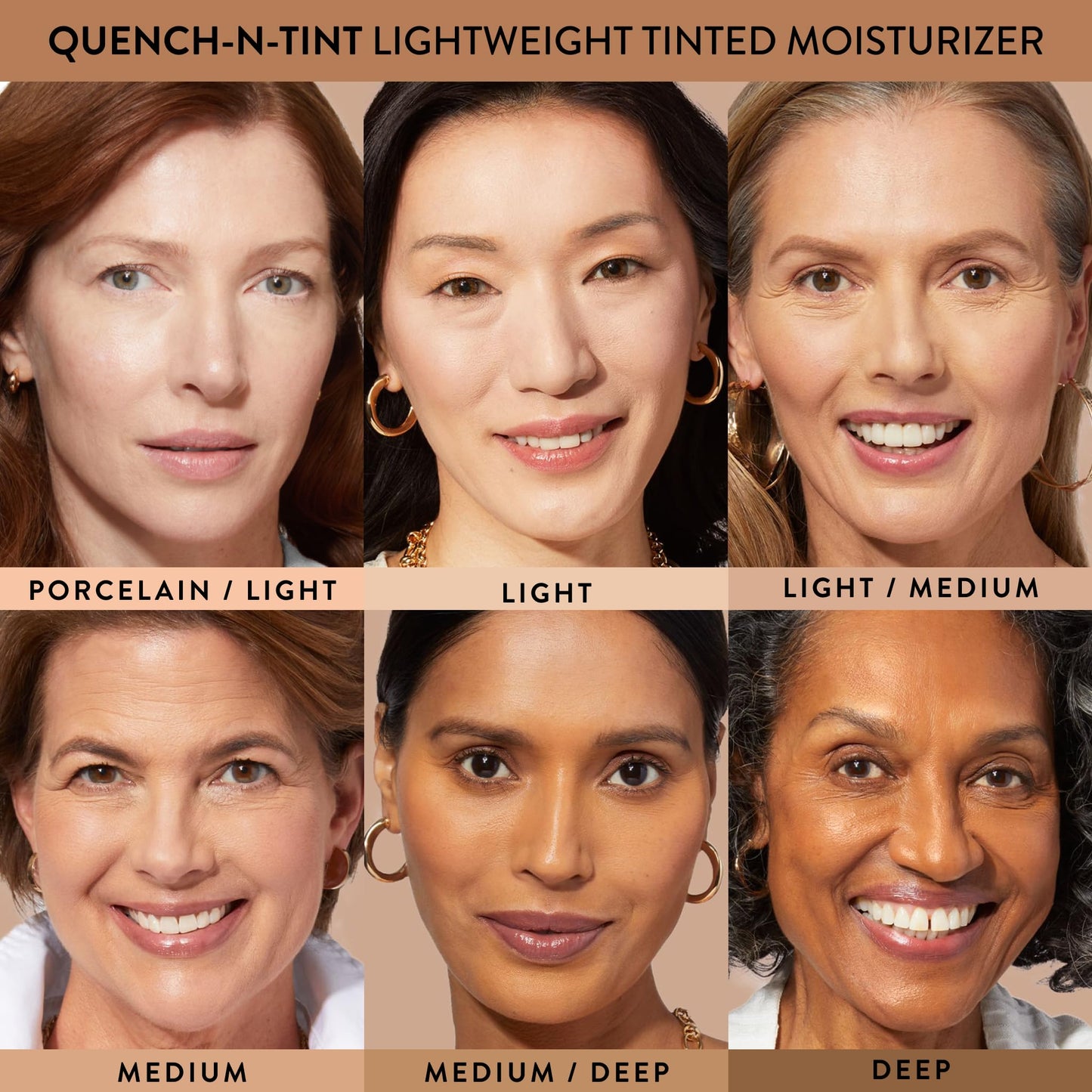 LAURA GELLER NEW YORK Quench-n-Tint Tinted Moisturizer - Sheer to Light Buildable Coverage - Natural Glow Finish - Lightweight Formula with Hyaluronic Acid, 04 Medium - Maple Wellness Supplements