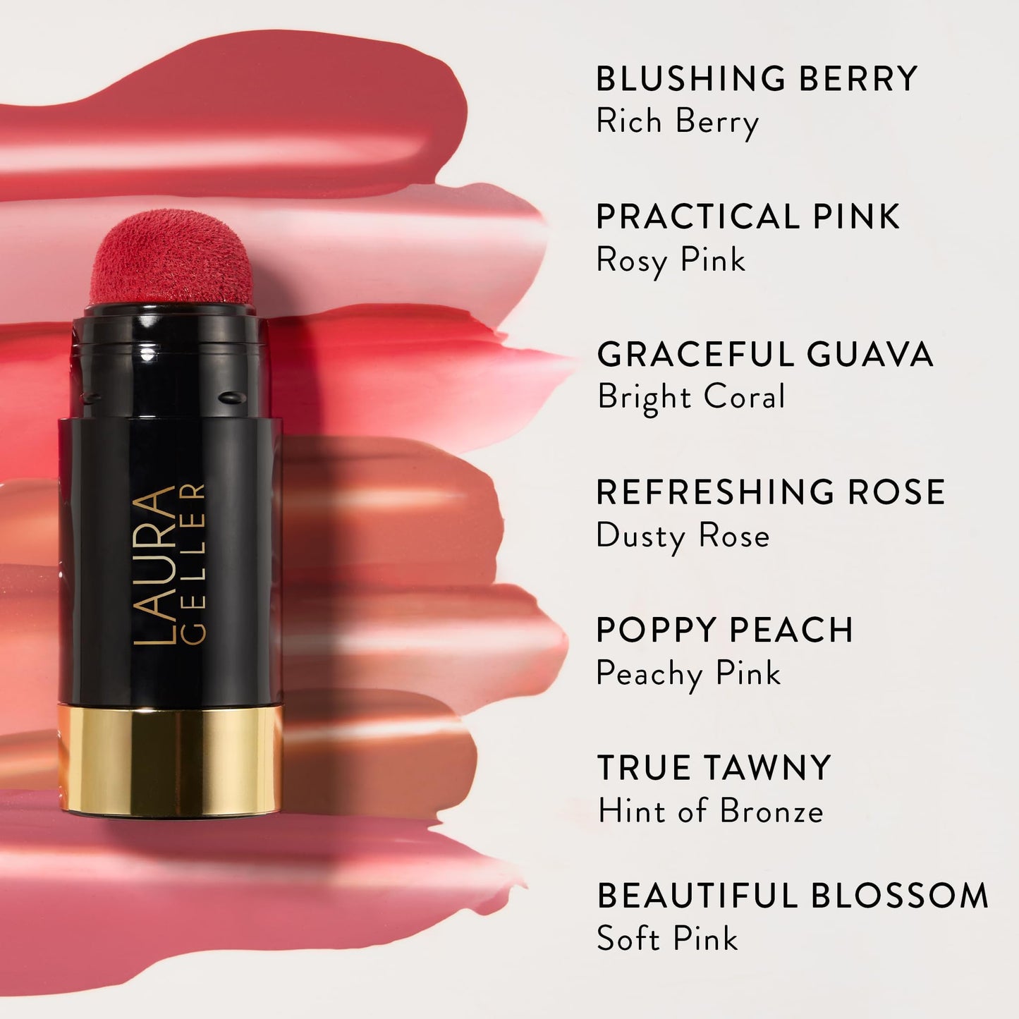 LAURA GELLER NEW YORK Serum Blush Tint, Lightweight Liquid Blush for Cheeks, Weightless Watercolor Sheer Finish, Practical Pink - Maple Wellness Supplements