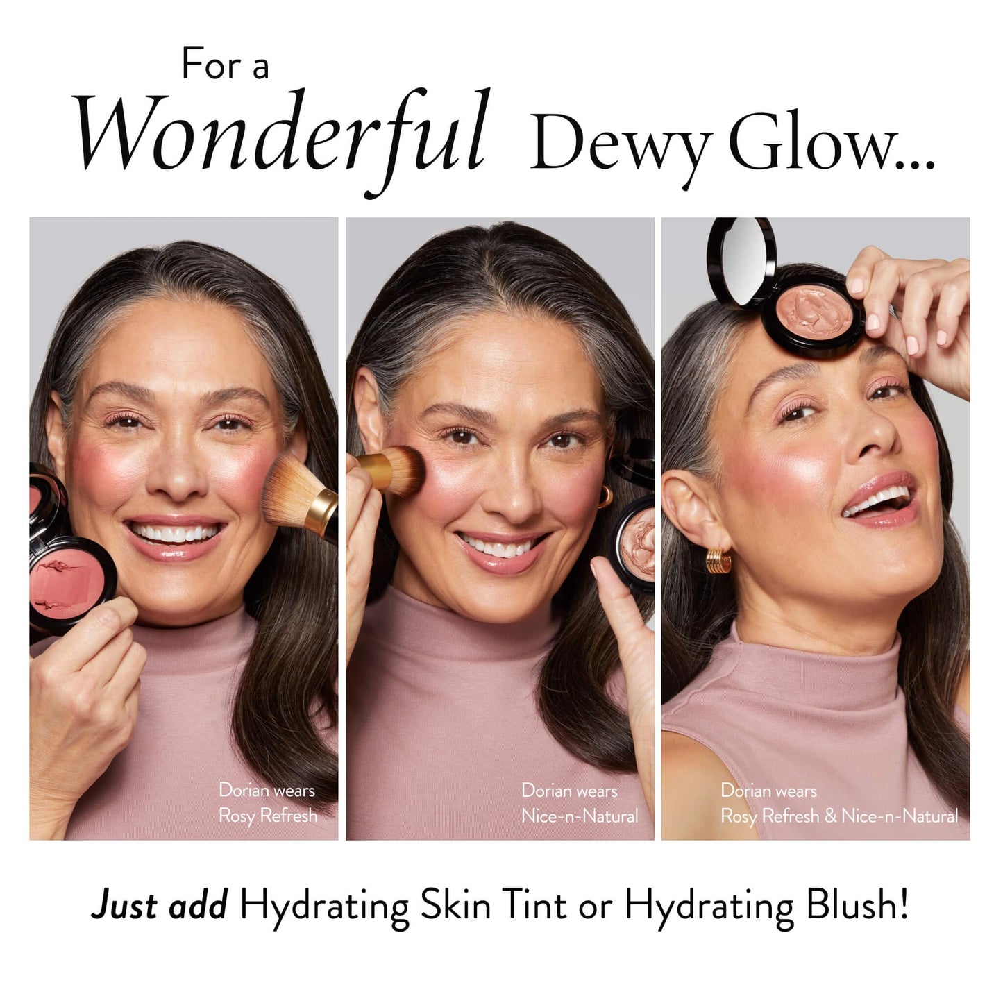 LAURA GELLER NEW YORK The Wonder Balm Cream Illuminator - Hydrating Weightless Subtle Hint of Color + Glow for Mature Skin - Vegan Squalane - Apply to Cheeks & Lips (01 Nice-n-Natural) - Maple Wellness Supplements
