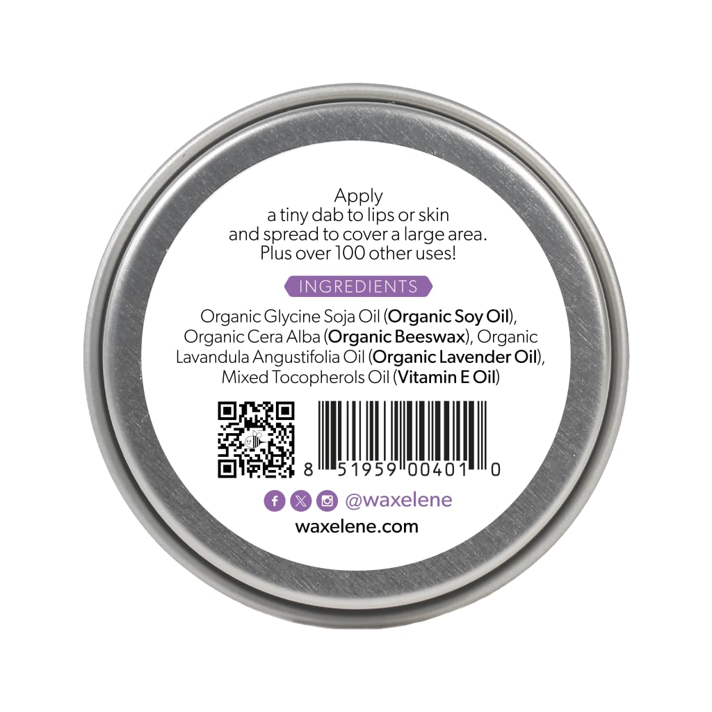 Lavender Aerated Lip Balm tin - Single - Maple Wellness Supplements