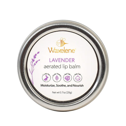 Lavender Aerated Lip Balm tin - Single - Maple Wellness Supplements