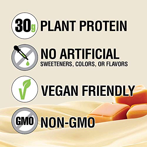 Lean Body Ready-to-Drink, Plant-Based Vegan Vanilla Caramel Protein Shake, 30g Protein - Maple Wellness Supplements