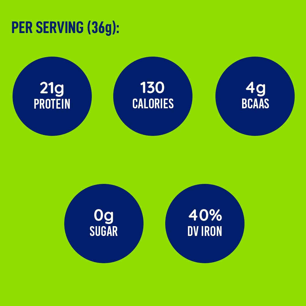 LeanFit Organic Plant-Based Protein, Natural Vanilla Flavor, 21g Vegan Protein, 19 Servings - Maple Wellness Supplements