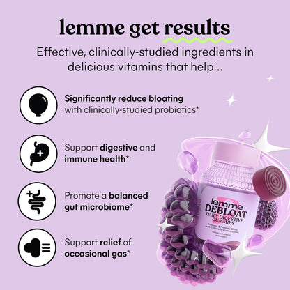 Lemme Debloat and Burn - Metabolism, Bloat Support, Gut Health & Weight Management - Maple Wellness Supplements