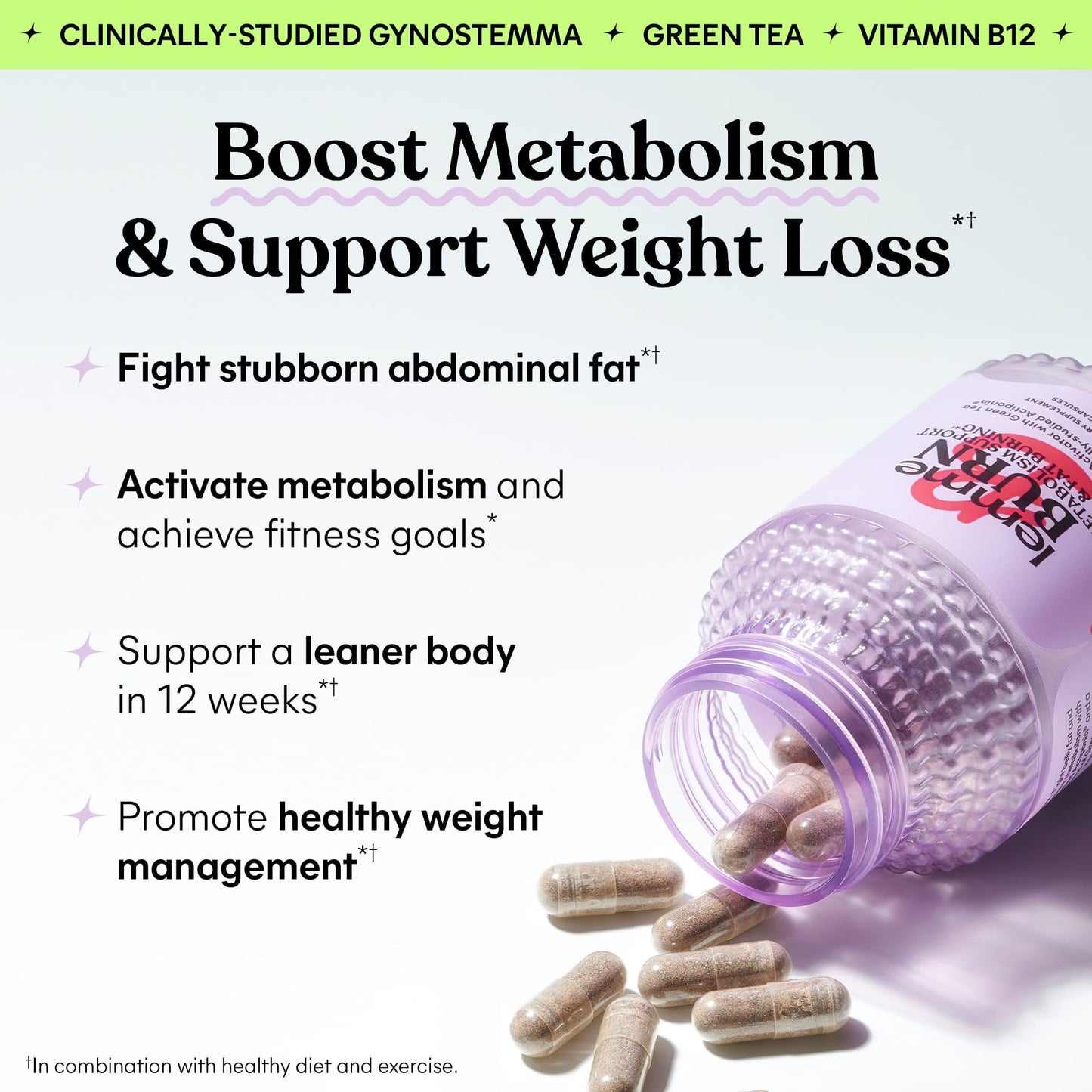 Lemme Debloat and Burn - Metabolism, Bloat Support, Gut Health & Weight Management - Maple Wellness Supplements